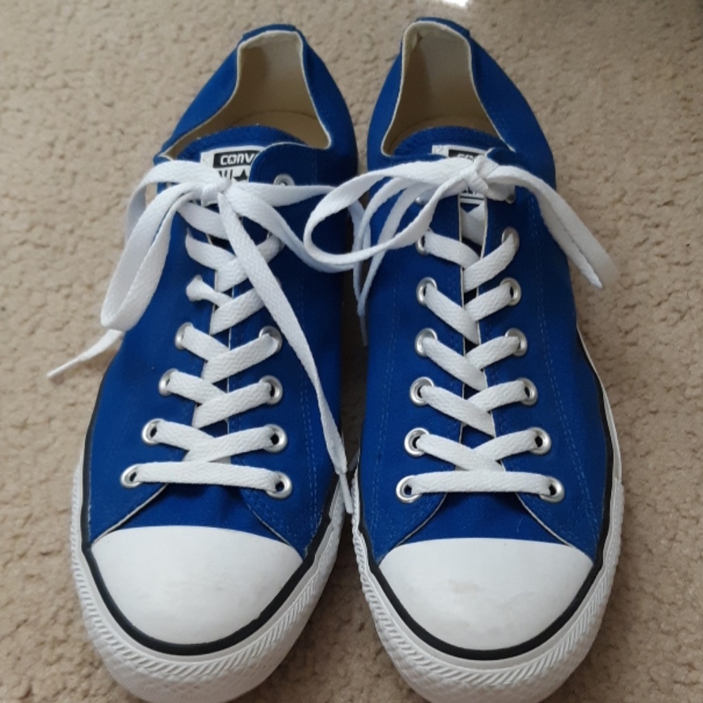 Blue Mens Converse